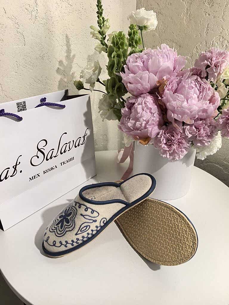 Войлочные тапочки Войлочные тапочки