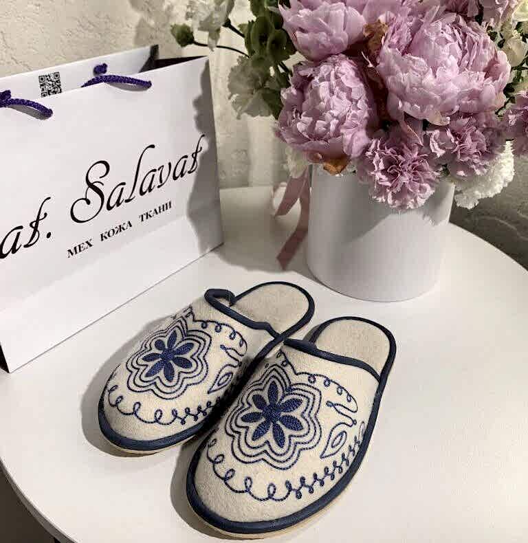 Войлочные тапочки Войлочные тапочки